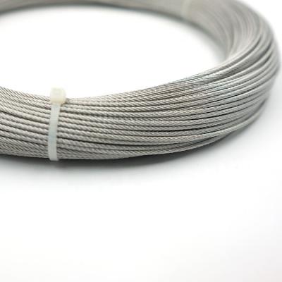 China 2mm 316 Stainless Steel FABRIC Wire Rope For Bridge Head-Rope Control for sale