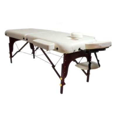 China New Design Popular Good Quality Luxury Portable Wooden Massage Table for sale