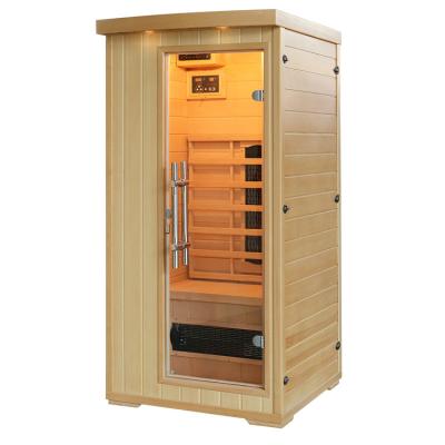 China Computer Control Panel Good Quality Best Price Best Quality Ceramic Far Infrared Sauna Sauna Dry Room for sale