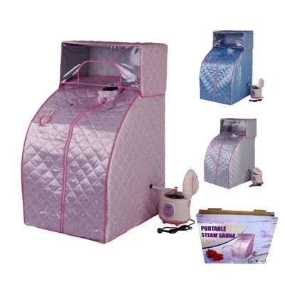 China 2019 Computer Control Panel Best Selling Portable Steam Sauna Tent For Relaxing for sale