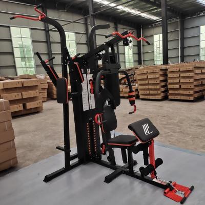 China Factory Supply Universal Home Gym Fitness Set Multi Functional Station Home Gym Equipment 3 Station With Leg Press for sale