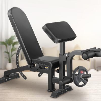 China Modern Wholesale Adjustable High End Multi Bench With Buckle Commercial Equipment Press Bench Family Sports Fitness Gym Multi Function for sale