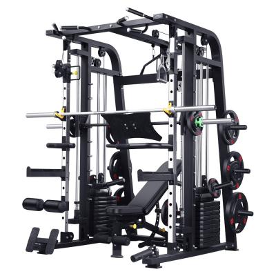 China Smith Machine Personal Gem Machine Universal Multi-Funtiontional Strength Training Integrated Gym Trainer Equipment for sale