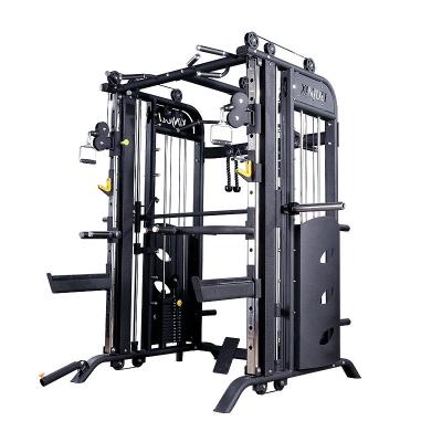 China Functional Trainer Smith Machine Squat Universal Multi Functional Machine Rack for sale