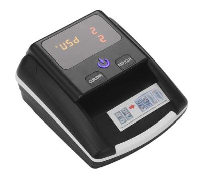 China High Accuracy Bank AL-130 USD EUR Cash Counterfeit Money Detector for sale