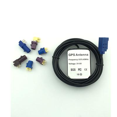 China Fraka Splice With Connector GPS&Beidou Antenna 1575.42Mhz Positioning Antenna Car Antenna GPS Antenna for sale