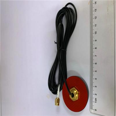 China New Arrival RG174 Cable Length 1Meter 3G/4G/LTE 4G Puck Antenna GSM GPRS 850/900/1800/1900 MHz Screw Mount Puck Antenna SX-190624-double03 for sale