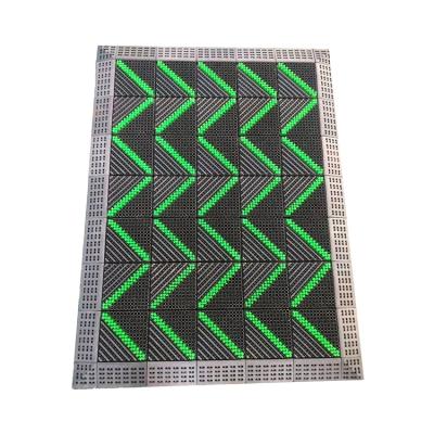 China Oriental Design Low Price Dust Collection Floor Mat Three In One Single Brush Plastic Anti-fatigue Mat for sale