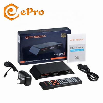 China GTmedia V8 Pro2 Satellite TV Receiver HD 1080P DVB S2+DVB T2+Cable/ISDB-T WiFi Built-in Tuner Satellite Receiver V8 PRO2 for sale