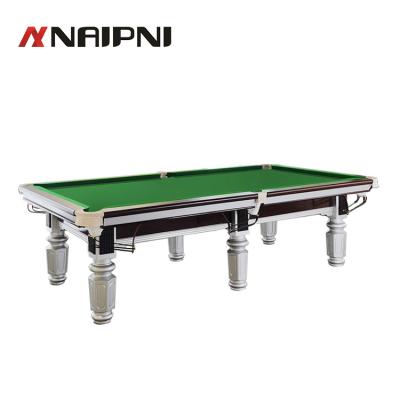 China Cotton Nai Pin 9ft Snooker Snooker Pool Table for sale