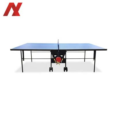 China Nai Pin 15mm MDF table tennis table modern removeable indoor table tennis table with locking wheels for sale