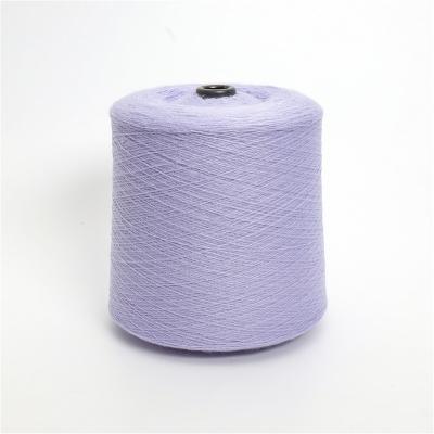 China FORWARD Rough Raw Fluffy 100% Acrylic Candy High Tenacity Purple Puffy Tenacity Yarn Hand Knitting Yarn For Sewing for sale