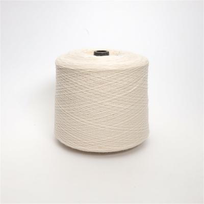 China High Cold-resistant Apricot 9Nm/1 Fluffy Wool Blended Wool Yarn 20% Tenacity Light Knitted Woolen Knitting for sale