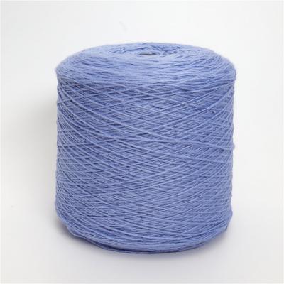 China High Tenacity Purple Blue Dyed Good Tenacity Fluffy Thick Worsted Yarn Wholesale Knitted Soft Hand Knitting Yarn for sale