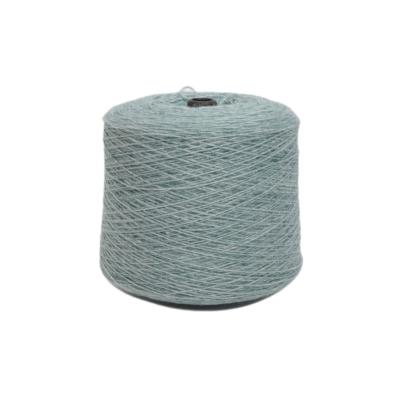 China EN FRONT Gray Fluffy Worsted Smooth Soft High Tenacity Blue Woolen Yarn For Hand Knitting Machine Yarn From China for sale