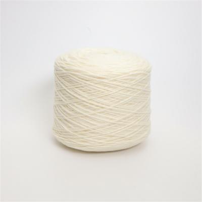 China High tenacity blended smooth beige wool yarn for knitting used in weaving hand knitting sewing knitting for sale