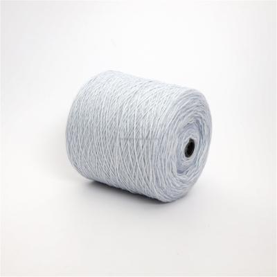 China Smooth Dyed Yarn High Tenacity Light Blue Cold-resistant Good Tenacity For Knitting Blended Fluffy Yarn Made In China for sale