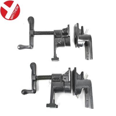 China Carpentry Clamping Tool / Other Quick Release Heavy Duty Woodworking Clamping Heavy Duty Pipe Clamp With Soft Pads for sale