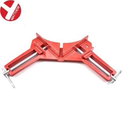 China Carpentry Clamping Tool / Other Light Clamping Light Duty Aluminum Adjustable Right Angle Clamp For Woodworking for sale