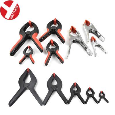 China Carpentry Clamping Tool / Other Plastic Heavy Duty Clamping Spring Clips For Woodworking for sale