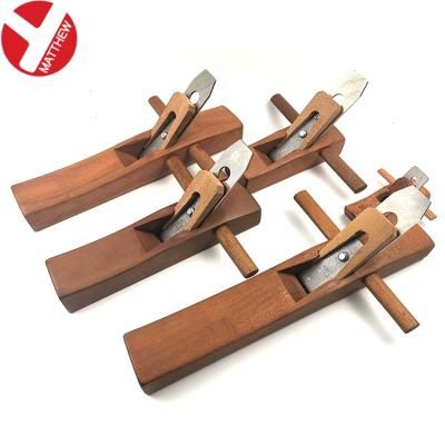 China Rosewood 65Mn Steel Blade Portable Low Flat Rosewood Woodworking Tool Hand Planes With Adjustable Steel Blade for sale