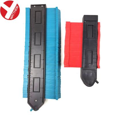 China Woodworking Marking / Form Master Snap Set Plastic Contour Contour Template Registration Gauge With Lock for sale