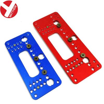 China Aluminum Cabinet/Drawer Handle Hole Drilling Guide Woodworking Cabinet Guide and Drawer Drill for Locating Handle Holes for sale