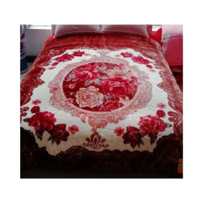 China 3.5kg Polyester Blankets Warm Soft Touch Anti-Static for sale