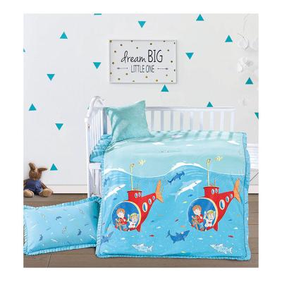 China Customized High Quality Kid Bed Set Children Crib Sheet for sale