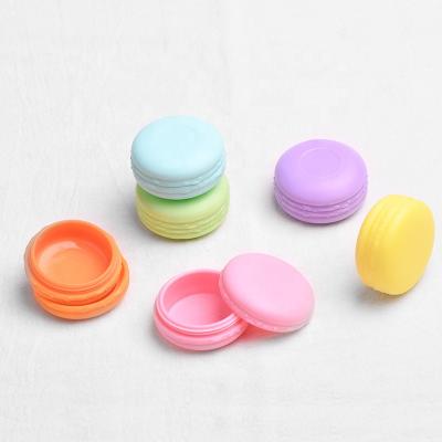 China Lip Gloss Filling LZ Pack 100PCS Multri Colors Eyeshadow Container Mararon 10ml Lip Balm Container Running Pink Face Cream Jar for sale