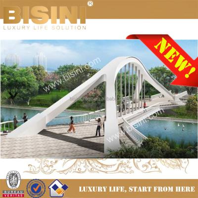 China Steel Structure Bridge Frame River Landscape Y Bridge, Metal Foot Bridge, Customized Decorative Bridge (BF08-Y10006) for sale