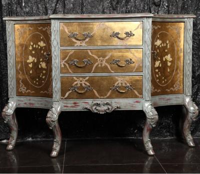 China BISINI Solid Wood British Style Corner Chest Cabinet for sale