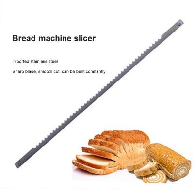 Chine Stainless steel serrated blade cake toaster blade bread slicer blade toothed blade à vendre