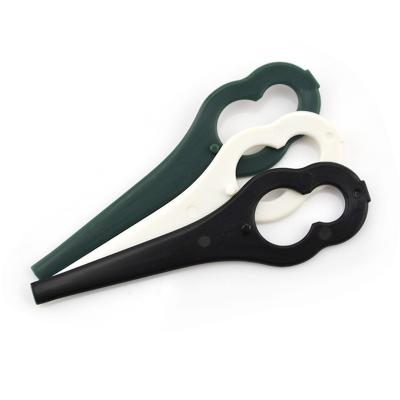 Chine Color plastic lawn Mower blades, garden lawn Mower blades, lawn Mower plastic key blades à vendre