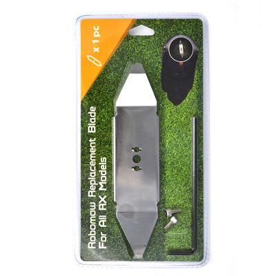 Chine Robomow stainless steel one word garden lawn mower series blade intelligent machine lawn mower blade à vendre