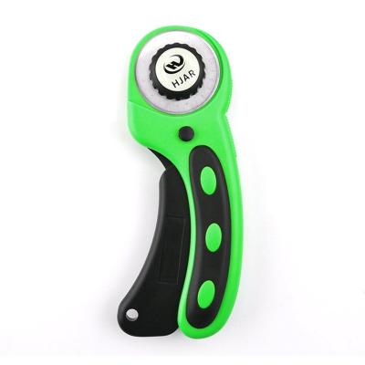 China 45MM rotary cutting rotary cutter Cutting cloth cutting leather quilting knife Round hob Manual cloth roller knife for sale