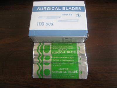 Chine Single package 10#, 11#, 22#, 23# surgical blade stainless steel scalpel, beauty manicure and trimming knife à vendre