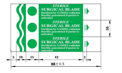 China industrial carving blade, maintenance shaving blade, mobile phone film sticking blade, extra-sharp surgical blade for sale