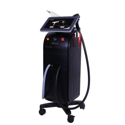 China Multifunctional Dye Removal 755 1064nm 808nm diode laser hair removal skin spa system 3 in 1 laser hair removal and tattoo removal machine for sale