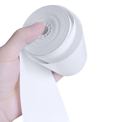 China Custom Use Stickers 80*80 Mm Custom Credit Card Till Tickets Supply Ticket Rolls Recycled Cash Register Paper Rolls Thermal Paper for sale