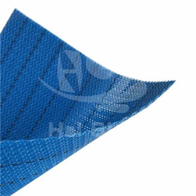 China Double Pin Ring Interface Polyester Anti Static Meltblown Polyester Mesh Nonwoven Antistatic Mesh Drier Conveyor Belt for sale