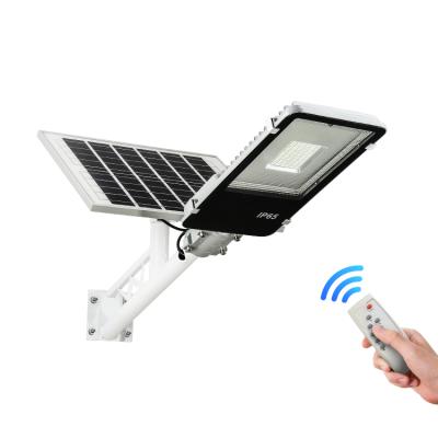 China PREMIUM outdoor waterproof garden ip66 control+Time control+Time 20 30 50 120 watt solar street light waterproof smd 10 for sale