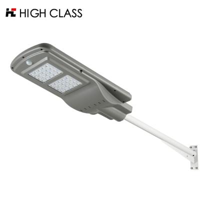 China High Class Induction Advanced Motion Sensor Outdoor Fixture IP65 Waterproof Road Lighting Integrated 20 40 60 Watts All In One Led Street Light for sale