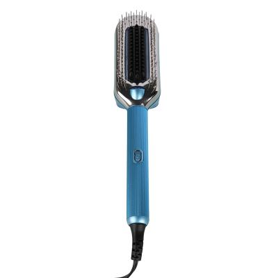 China Nondisposable No Heating Hair Straightener Brush Ice Sensation Electric Ionic Comb for sale