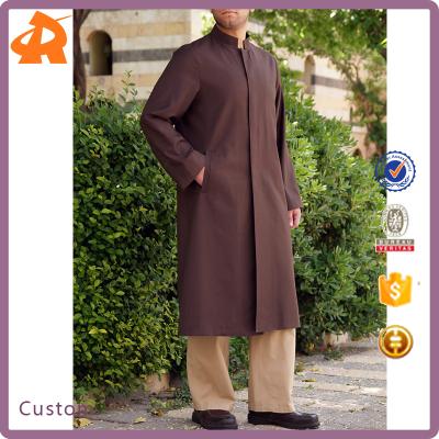 China Manufacturer 2017 Formal Casual Daily Islamic Clothing Abaya For Men Long Sheath Muslim Men Dress for sale