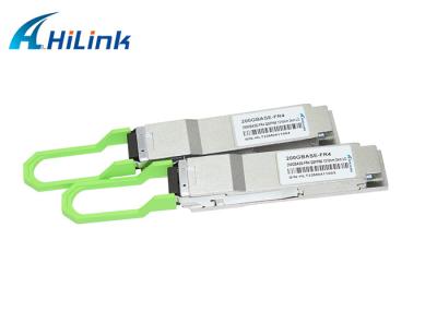 중국 QSFP56-200G-FR4 SFP 송수신기 모듈 2KM LC 200G QSFP56 1310nm 판매용