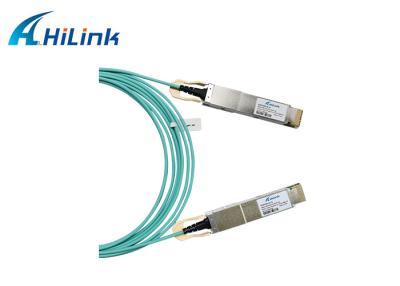 Китай Кабель оптического кабеля AOC 5M OM4 MMF AOC QSFP-DD AOC 400G мультимодный активный продается