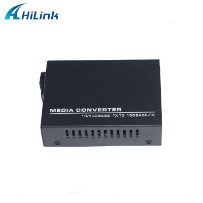 China Single Mode Single Fiber SC Media Converter 10/100M 1310/1550nm 20KM for sale