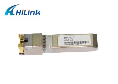 中国 Cisco Mikrotik Ubiquitiのために互換性があるRJ45 80M銅SFP+のモジュールへのSFP-10G-T 販売のため