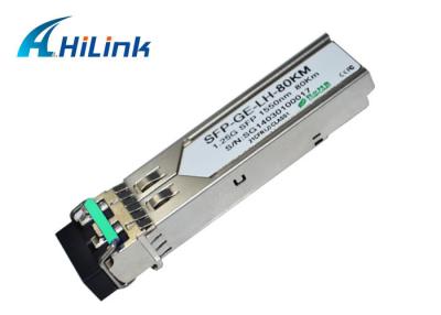 China 1.25G se doblan módulo óptico del LC DDM SFP de la fibra, transmisor-receptor enchufable de la fibra de SFP del pequeño factor de forma en venta